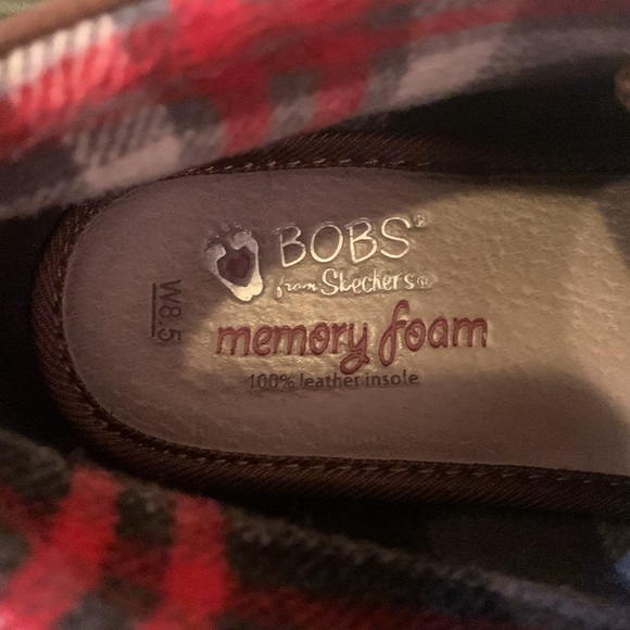 Bobs from Sketchers Brown Memory Foam Ankle Boots - Picture 3 of 10